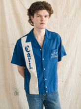 Load image into Gallery viewer, 1960s/70s Carl Chain Stitch Bowling Shirt Large
