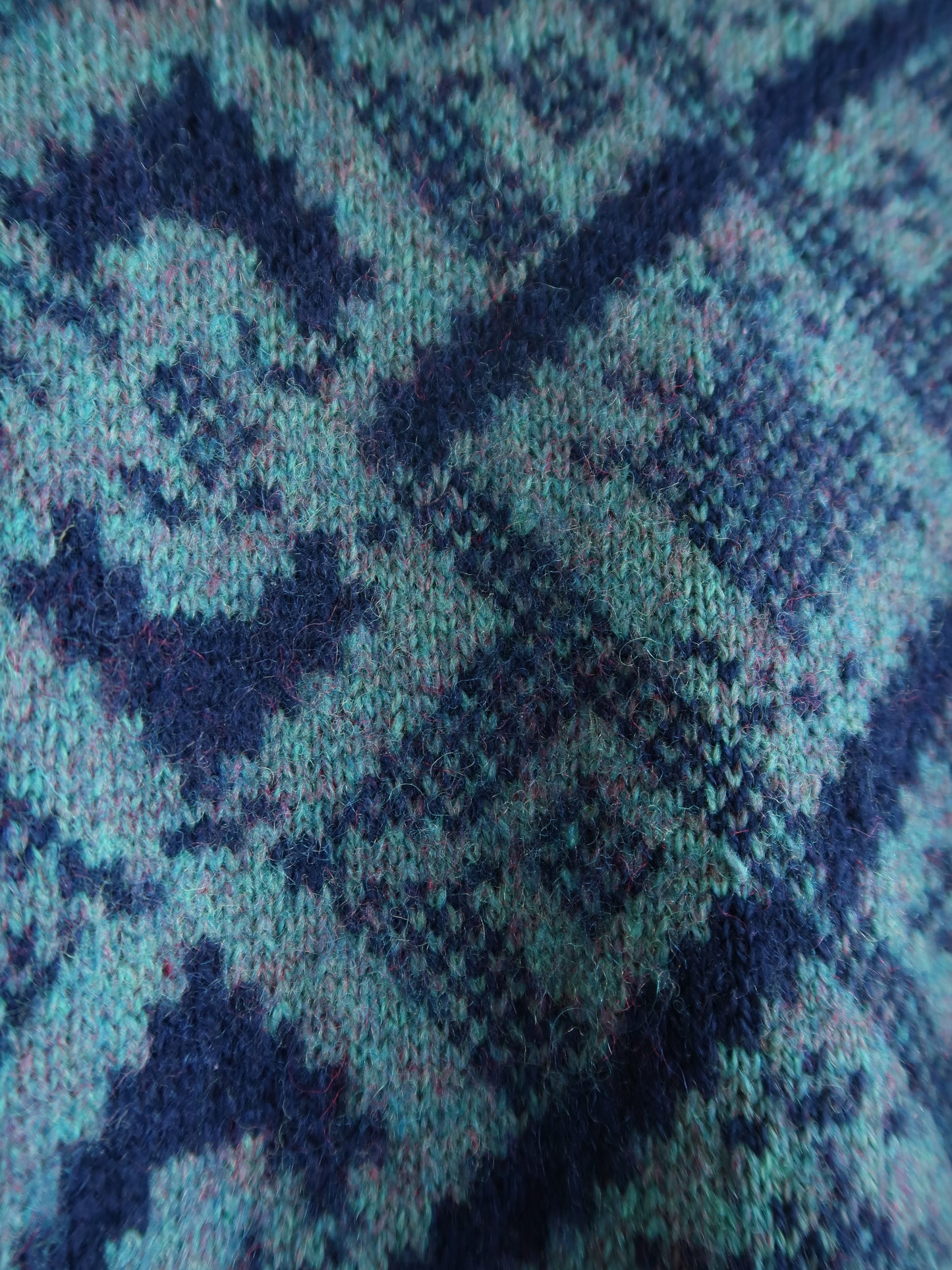 1980s Shetland Wool Sweater Size M