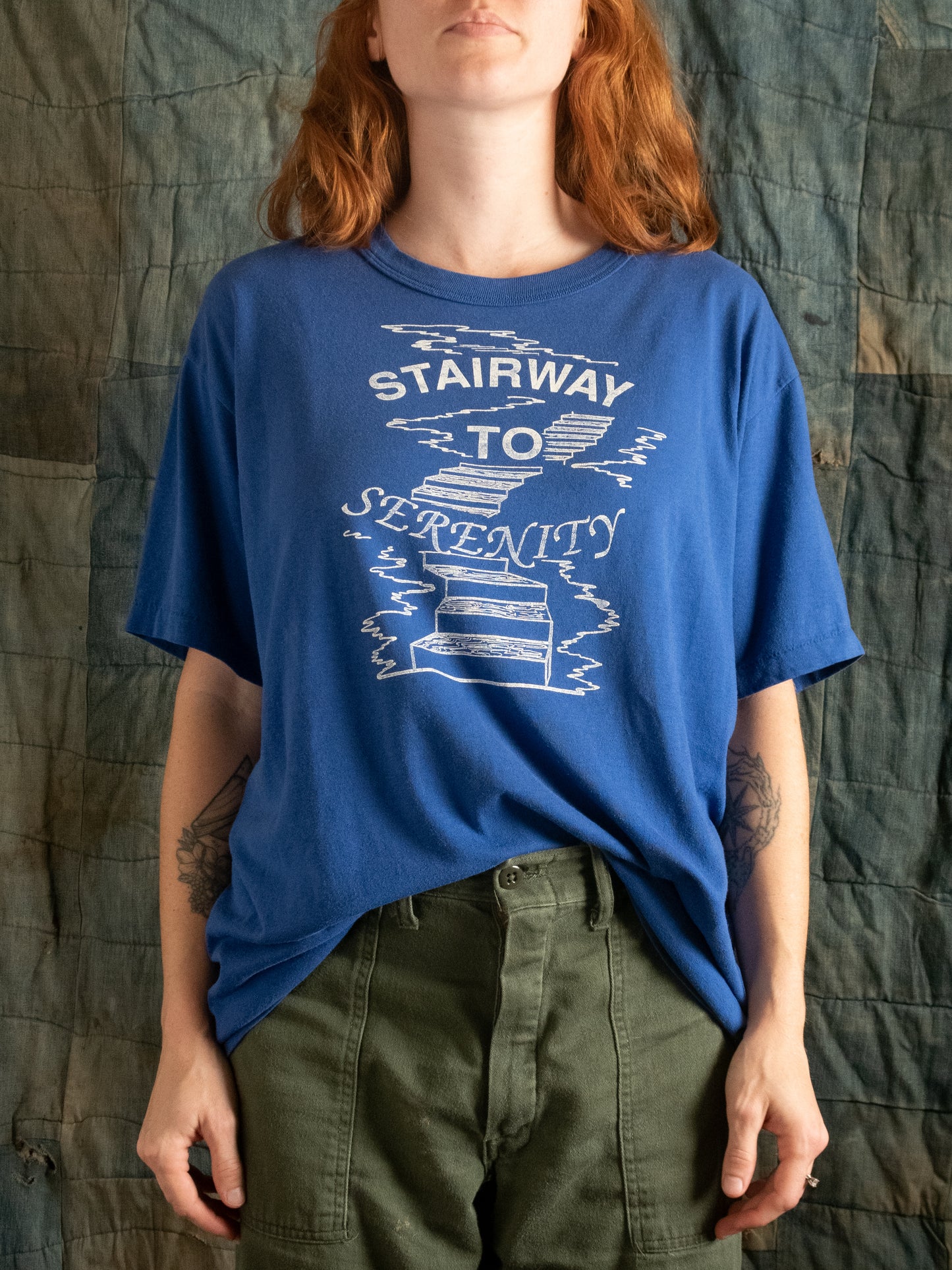 1980s Stairway To Serenity T-Shirt Size L