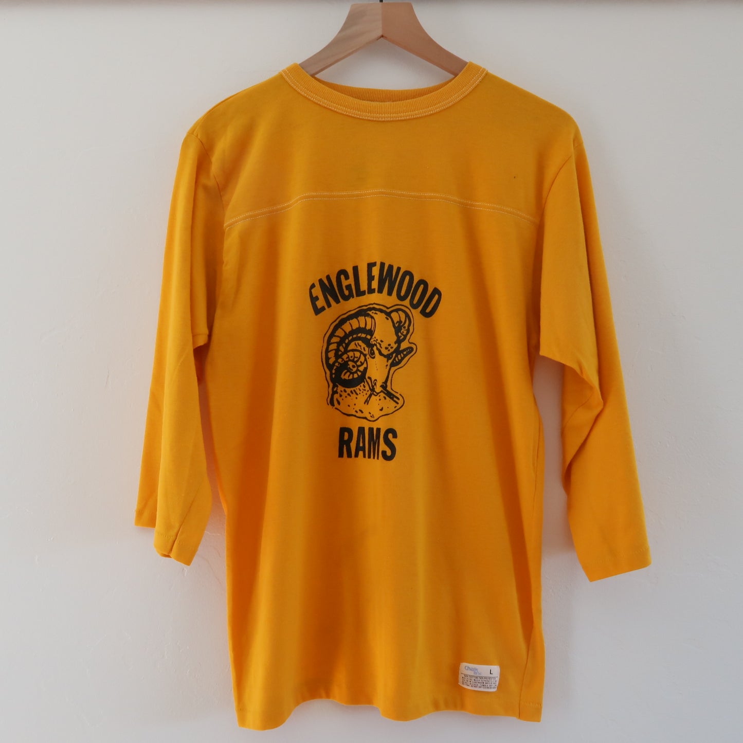 1970s Englewood Rams Jersey T Shirt Size M